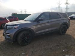 Ford Explorer st salvage cars for sale: 2022 Ford Explorer ST