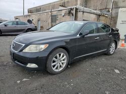 Salvage cars for sale at Fredericksburg, VA auction: 2007 Lexus LS 460