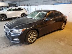 Salvage cars for sale at Candia, NH auction: 2016 Infiniti Q50 Premium