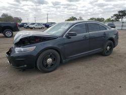 Salvage cars for sale at Newton, AL auction: 2014 Ford Taurus Police Interceptor