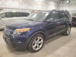 Vehiculos salvage en venta de Copart Milwaukee, WI: 2011 Ford Explorer Limited