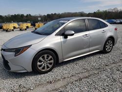 Toyota Corolla LE salvage cars for sale: 2020 Toyota Corolla LE