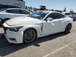 Vehiculos salvage en venta de Copart Rancho Cucamonga, CA: 2017 Infiniti Q60 Premium