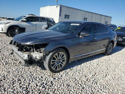 Salvage cars for sale from Copart New Braunfels, TX: 2013 Lexus LS 460L