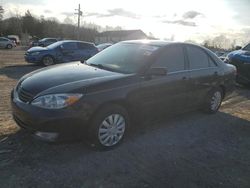 Salvage cars for sale at York Haven, PA auction: 2002 Toyota Camry LE