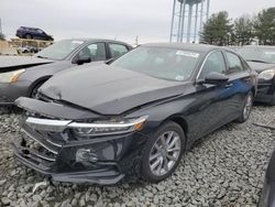 Salvage cars for sale at Windsor, NJ auction: 2021 Honda Accord LX