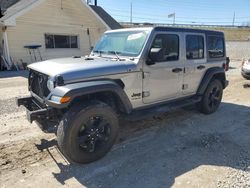 Jeep salvage cars for sale: 2020 Jeep Wrangler Unlimited Sport