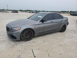 Salvage cars for sale from Copart Arcadia, FL: 2021 Mercedes-Benz C 63 AMG-S