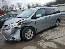 Toyota Sienna XLE salvage cars for sale: 2015 Toyota Sienna XLE