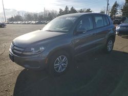 Salvage cars for sale from Copart Denver, CO: 2013 Volkswagen Tiguan S