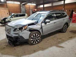 Subaru Vehiculos salvage en venta: 2017 Subaru Outback 2.5I Limited