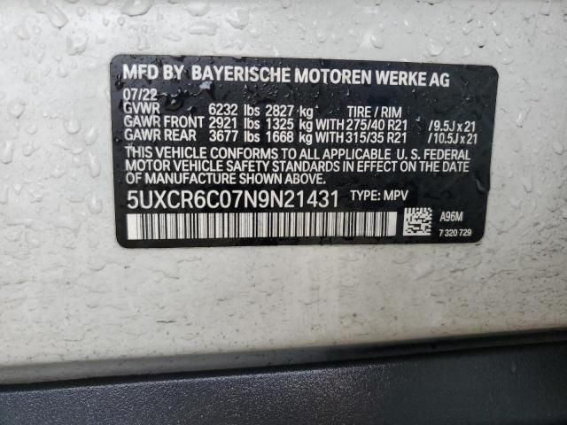 2022 BMW X5 XDRIVE40I