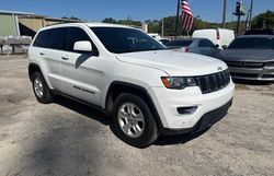 Salvage cars for sale from Copart Jacksonville, FL: 2017 Jeep Grand Cherokee Laredo