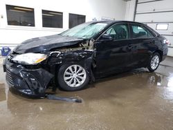 Salvage cars for sale from Copart Blaine, MN: 2015 Toyota Camry LE