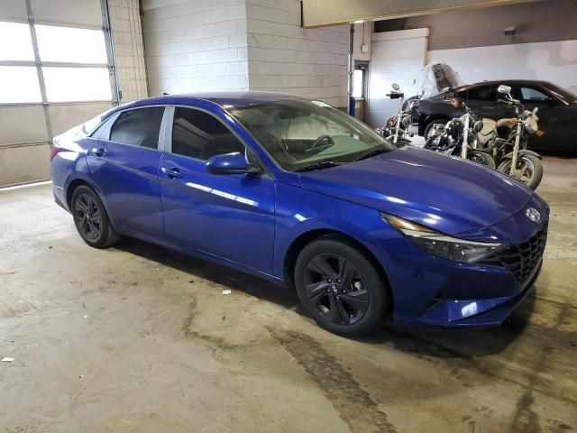 2022 Hyundai Elantra Blue