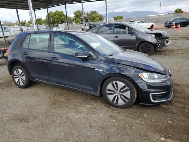 2019 Volkswagen E-GOLF SE