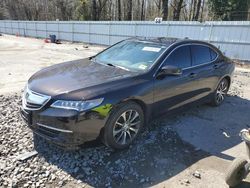 Salvage cars for sale at Glassboro, NJ auction: 2015 Acura TLX