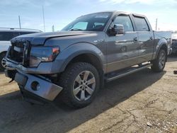 Salvage cars for sale at Woodhaven, MI auction: 2014 Ford F150 Supercrew