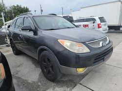 Salvage cars for sale from Copart Opa Locka, FL: 2011 Hyundai Veracruz GLS