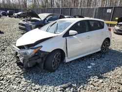 Toyota Corolla IM salvage cars for sale: 2017 Toyota Corolla IM