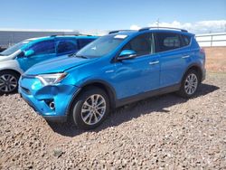 Salvage cars for sale from Copart Phoenix, AZ: 2018 Toyota Rav4 HV Limited