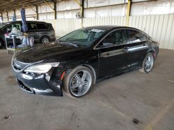 Salvage cars for sale from Copart Phoenix, AZ: 2015 Chrysler 200 C