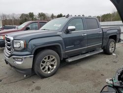 Salvage cars for sale at Exeter, RI auction: 2018 GMC Sierra K1500 SLT