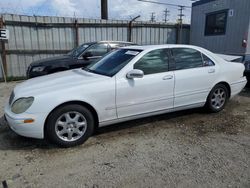 Salvage cars for sale from Copart Los Angeles, CA: 2001 Mercedes-Benz S 430