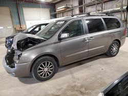 Salvage cars for sale at Eldridge, IA auction: 2011 KIA Sedona EX