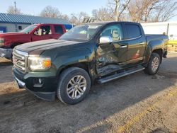 Salvage cars for sale from Copart Wichita, KS: 2015 GMC Canyon SLT