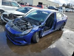 Salvage cars for sale at Woodburn, OR auction: 2022 Hyundai Elantra SEL