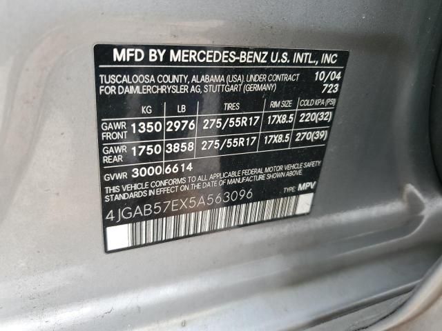 2005 Mercedes-Benz ML 350