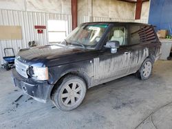 Land Rover salvage cars for sale: 2008 Land Rover Range Rover HSE