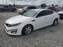 Salvage cars for sale at Mentone, CA auction: 2015 KIA Optima LX