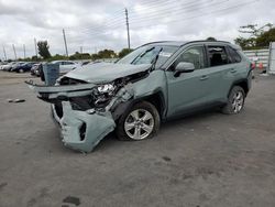 Salvage cars for sale at Miami, FL auction: 2019 Toyota Rav4 XLE
