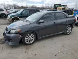 Salvage cars for sale at Duryea, PA auction: 2009 Toyota Corolla Base