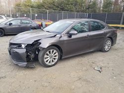 Salvage cars for sale at Waldorf, MD auction: 2018 Toyota Camry L