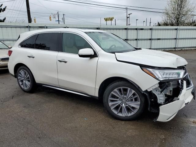 2018 Acura MDX Technology