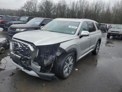 Salvage cars for sale at Glassboro, NJ auction: 2021 Hyundai Palisade SEL