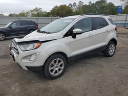 Ford Ecosport Vehiculos salvage en venta: 2018 Ford Ecosport SE