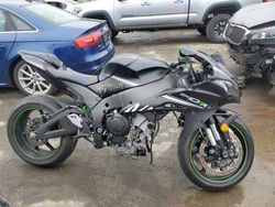 Salvage motorcycles for sale at Marlboro, NY auction: 2018 Kawasaki ZX1000 Z