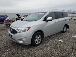 Nissan Quest S Vehiculos salvage en venta: 2017 Nissan Quest S