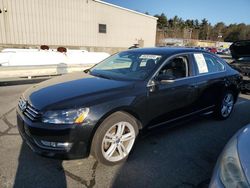 Volkswagen salvage cars for sale: 2014 Volkswagen Passat SEL