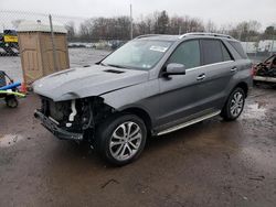 Salvage cars for sale from Copart Chalfont, PA: 2017 Mercedes-Benz GLE 350 4matic