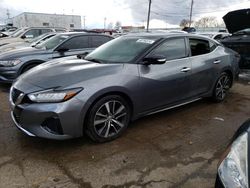 Salvage cars for sale at Chicago Heights, IL auction: 2019 Nissan Maxima S