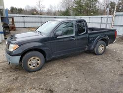 Salvage trucks for sale at Lyman, ME auction: 2007 Nissan Frontier King Cab XE