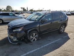 Salvage cars for sale from Copart Van Nuys, CA: 2021 Toyota Rav4 Prime SE