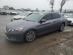 Salvage cars for sale at San Martin, CA auction: 2015 Honda Accord Sport