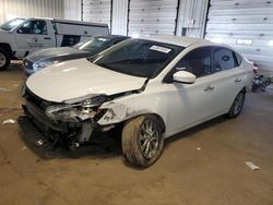 Salvage cars for sale at Franklin, WI auction: 2019 Nissan Sentra S