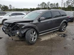 Salvage cars for sale from Copart Harleyville, SC: 2017 Dodge Journey Crossroad